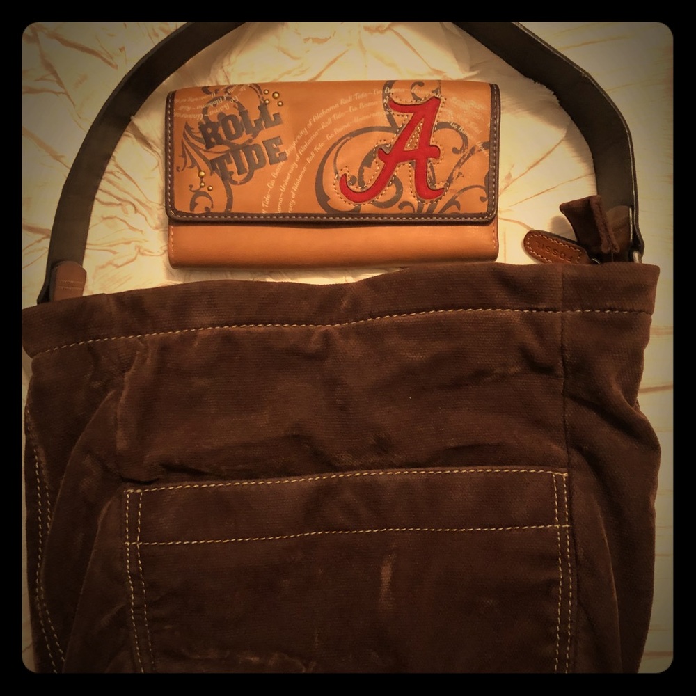 Fossil Alabama bag and wallet